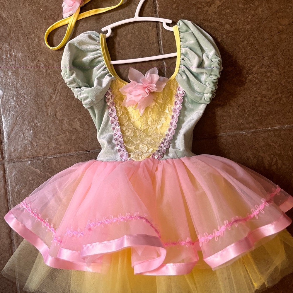 Kids Pastel Fairy Costume
